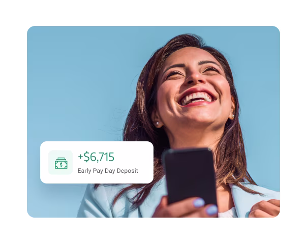 Valentis Group banking app on a smartphone